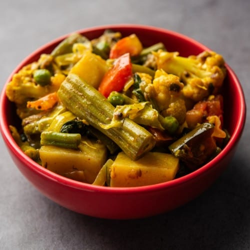 Vegetable Vindaloo.