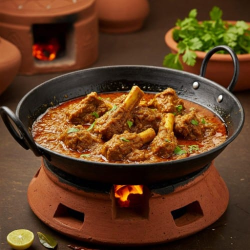 Kadai Goat.