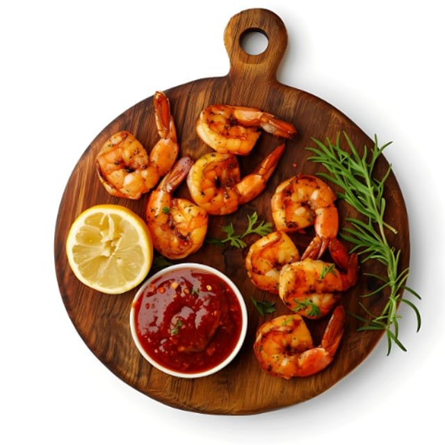 Tandoori Shrimp.