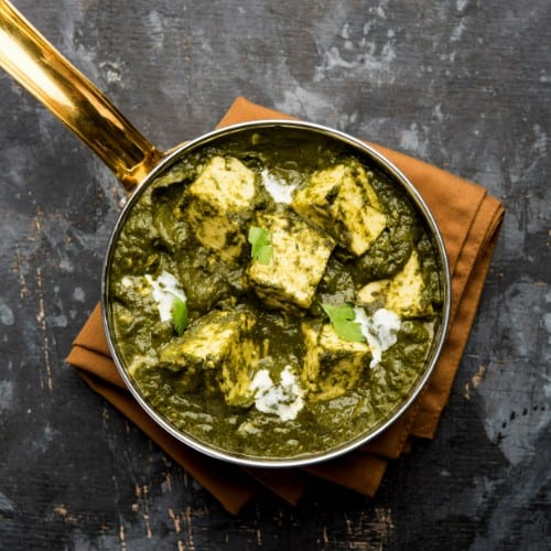 Palak Paneer.
