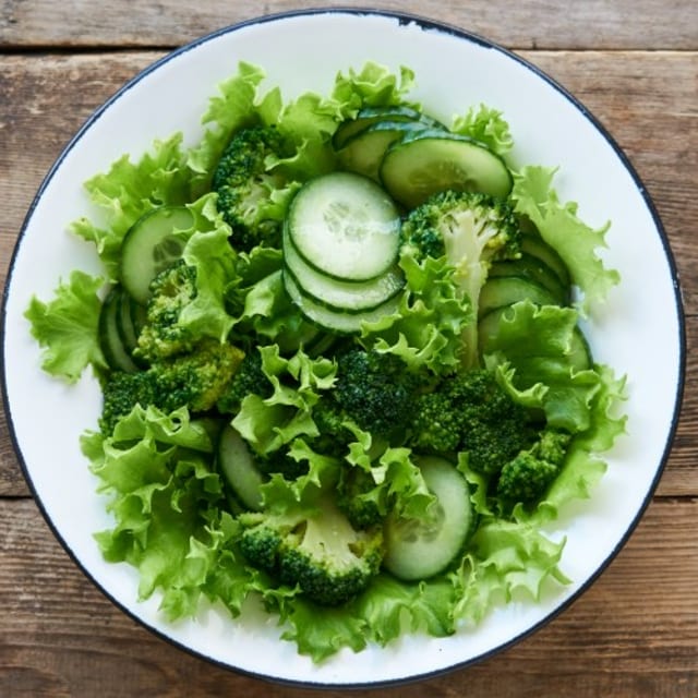 Fresh Garden Salad.