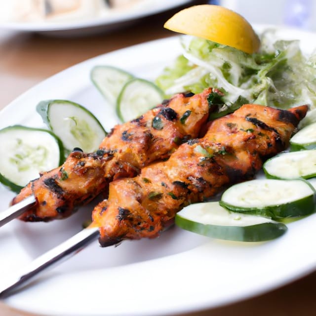 Chicken Seekh Kabab.