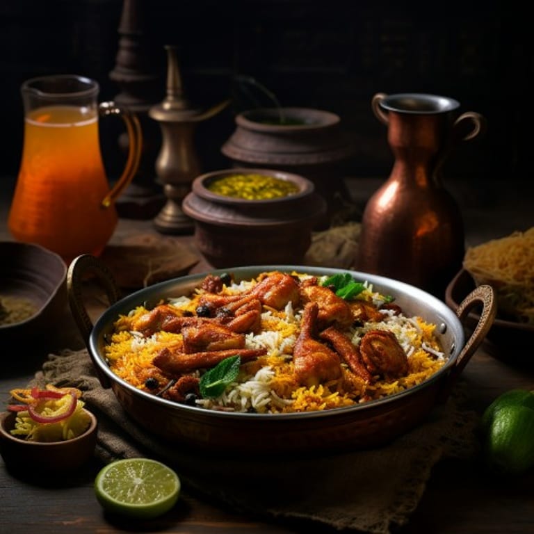 Delicious Chicken Biryani and More