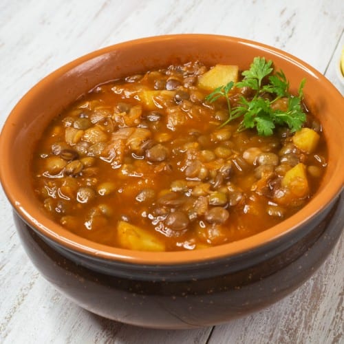 Mulligatawny Soup - Lentil Soup.