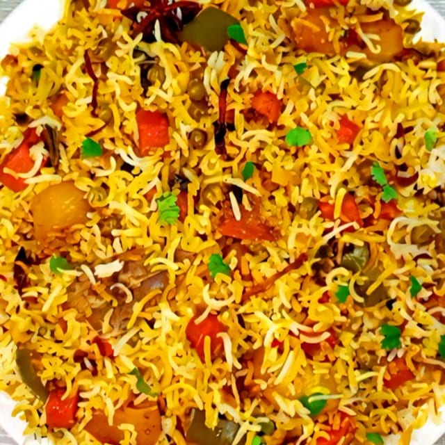 Vegetable Biryani.