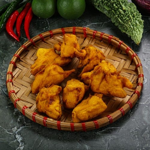 Paneer Pakoras.